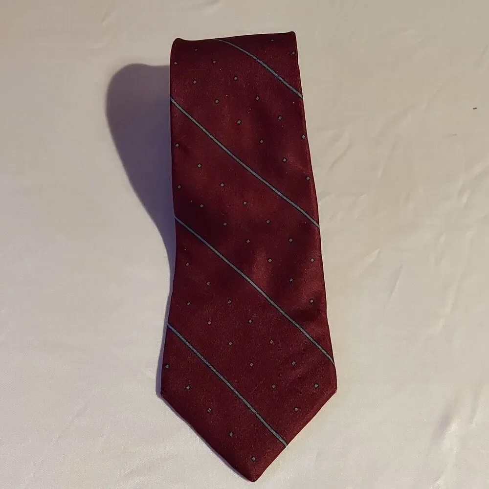 Calvin Klein Burgundy Necktie